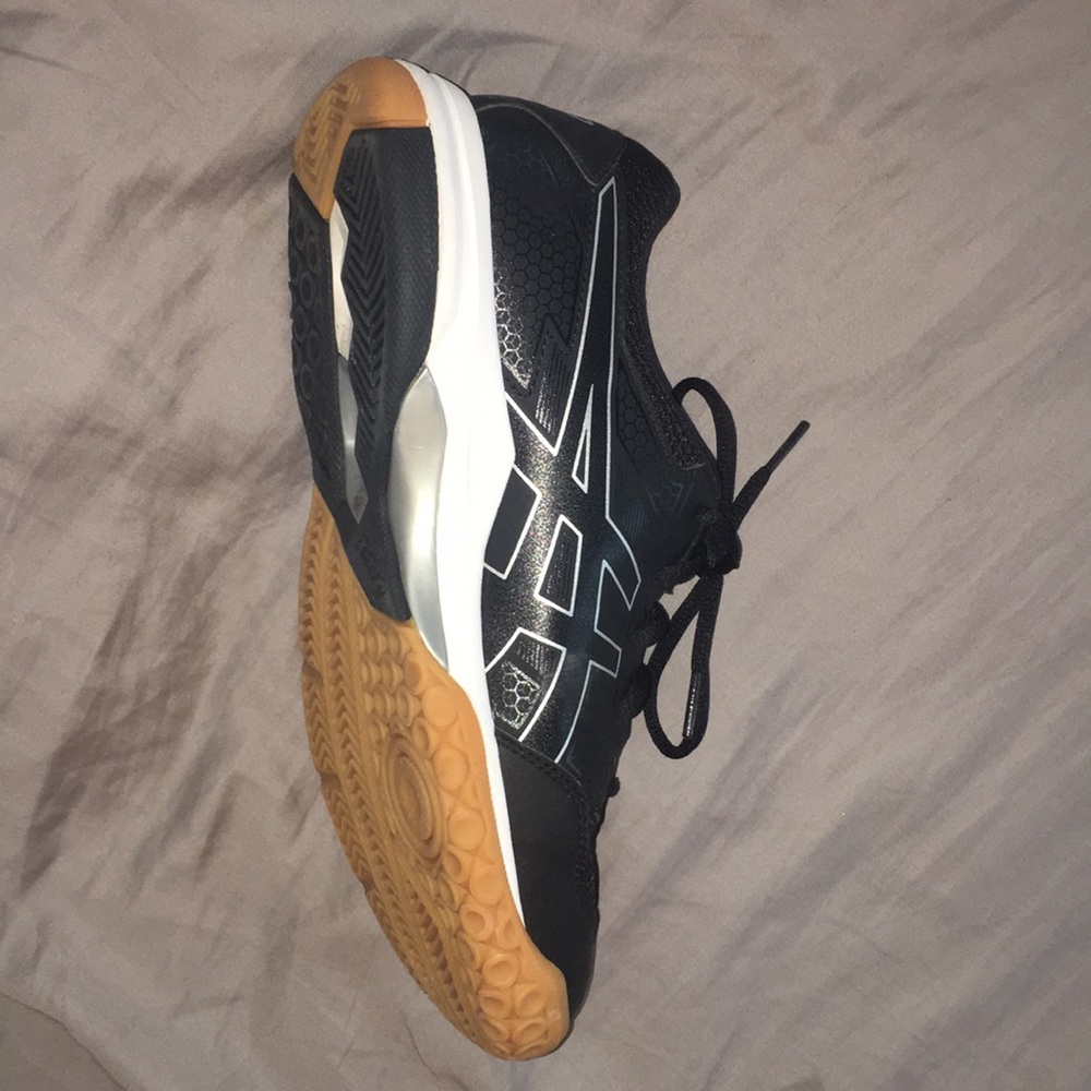 ASICS running shoes worn lightly